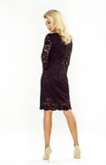 Numoco Dámské krajkové šaty Evrairin černá XL