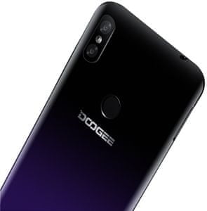 Doogee Y8 Plus, velká kapacita baterie, adaptivní baterie, dlouhá výdrž.