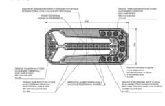 WAS Sdružené světlo W150 (1102 L/P) LED