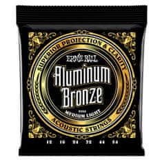 Ernie Ball 2566 Aluminium Bronze Medium Light - .012 - .054 - struny na akustickou kytaru - 1ks