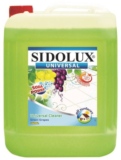 Sidolux Universal Soda Power Zelené hrozny 5 l