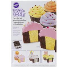 Wilton Formy pro dvoubarevné cupcakes 