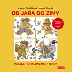 Zímová Alena: OD JARA DO ZIMY - Puzzle, básničky, omalovánky, kvízy