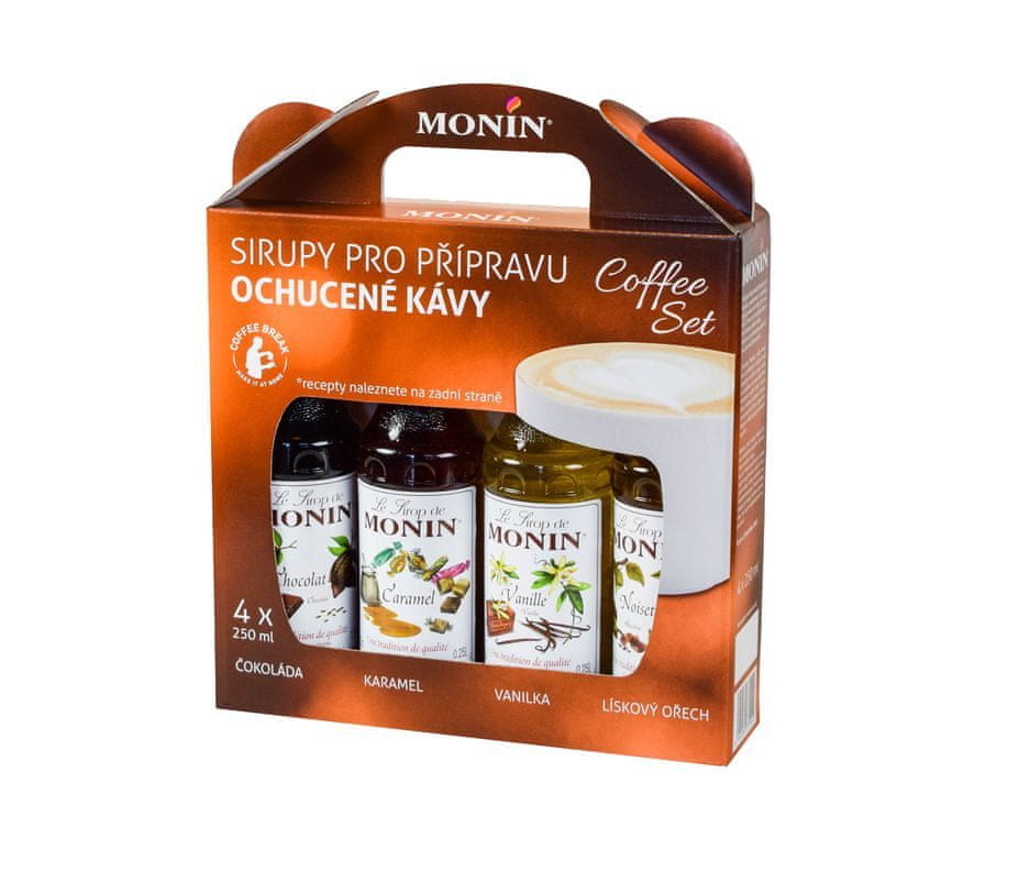 MONIN Coffee box, 4 x 0,25 l