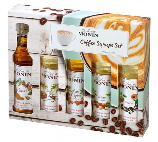 MONIN Coffee box, mini, 5 x 0,05 l