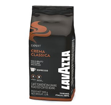 Lavazza Expert Crema Classica zrnková káva 1 kg