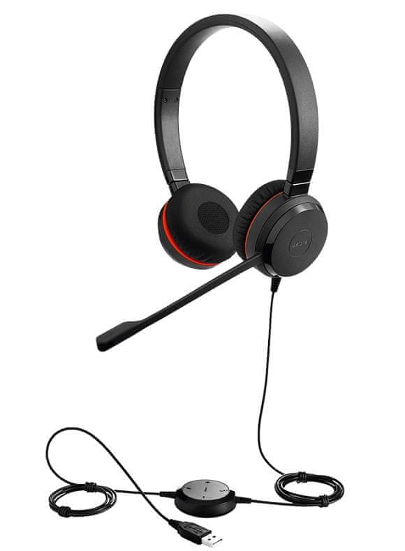 Jabra Evolve 30 II, Duo, USB/Jack, MS, Businness 5399-823-309 - rozbaleno