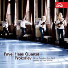 Pavel Haas Quartet: Prokofjev: Smyčcové kvartety č. 1 a 2, Sonáta pro dvoje housle