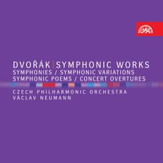 Kompletní symfonie, Symfonické básně, Symfonické variace, Koncertní předehry (8x CD)