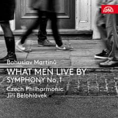 Česká filharmonie, Bělohlávek Jiří: What Men Live By, Symfonie č. 1, H 289