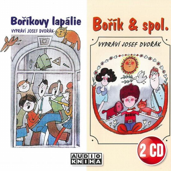 Steklač Vojtěch: Boříkovy lapálie / Bořík & spol. (2x CD)