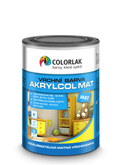 COLORLAK AKRYLCOL MAT V2045, Hnědá čokoládová C2430, 0,6 L