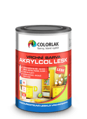 COLORLAK AKRYLCOL LESK V2046, Bílá C1000, 0,6 L