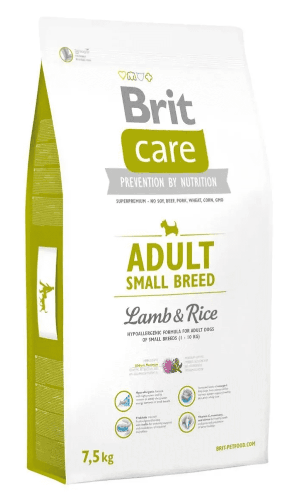 Brit Care Adult Small Breed Lamb & Rice 7,5kg