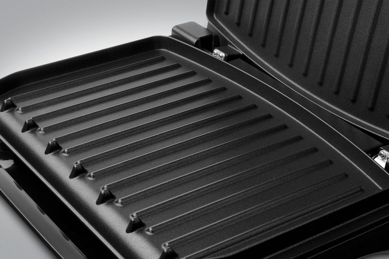 George Foreman 25041-56 Steel Family Grill Gunmetal