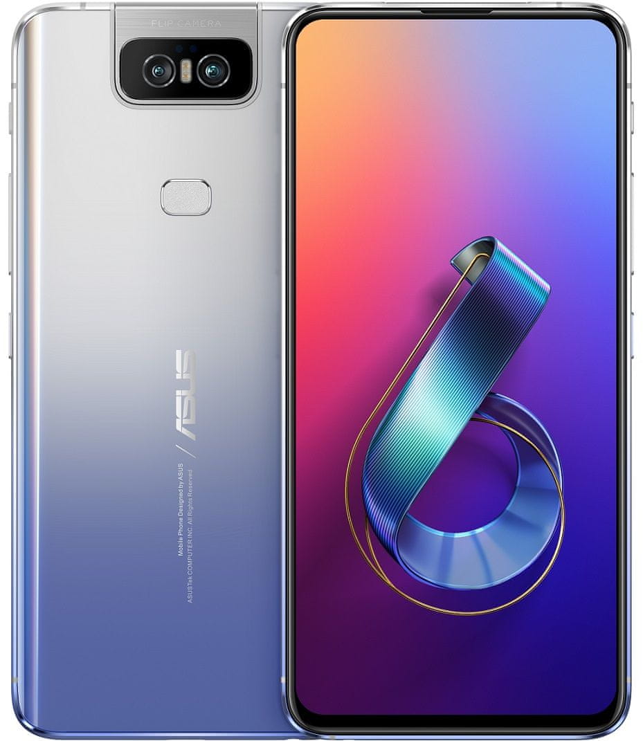 ASUS Zenfone 6, 6GB/128GB, Twilight Silver (ZS630KL) | MALL.CZ