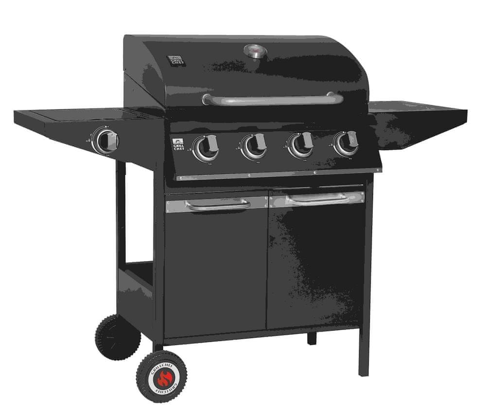 Landmann BBQ plynový gril XL 4.1 (16 kW) s litinovými rošty 12249