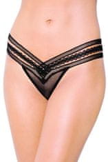 SoftLine Dámská tanga 2439, černá, M/L