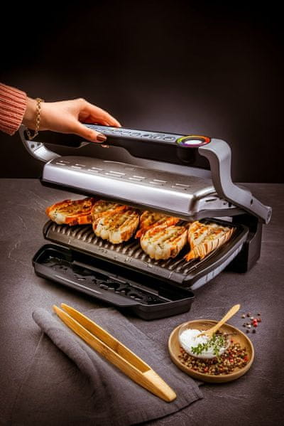 TEFAL GC722834 Optigrill+ XL Black primerno nastavitev glede na vrsto mesa