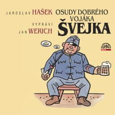 Hašek Jaroslav: Osudy dobrého vojáka Švejka (2x CD)