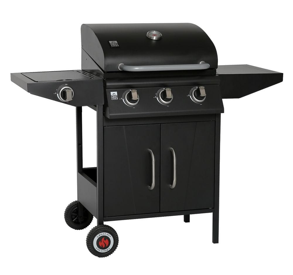 Landmann BBQ plynový gril 3.1 (13 kW) s litinovými rošty 12247