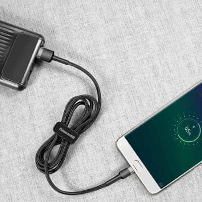 Nabíjecí a datový kabel Baseus Cafule, microUSB, vysokorychlostní přenos dat