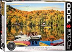 EuroGraphics Puzzle Lakeside Cottage Quebec 1000 dílků