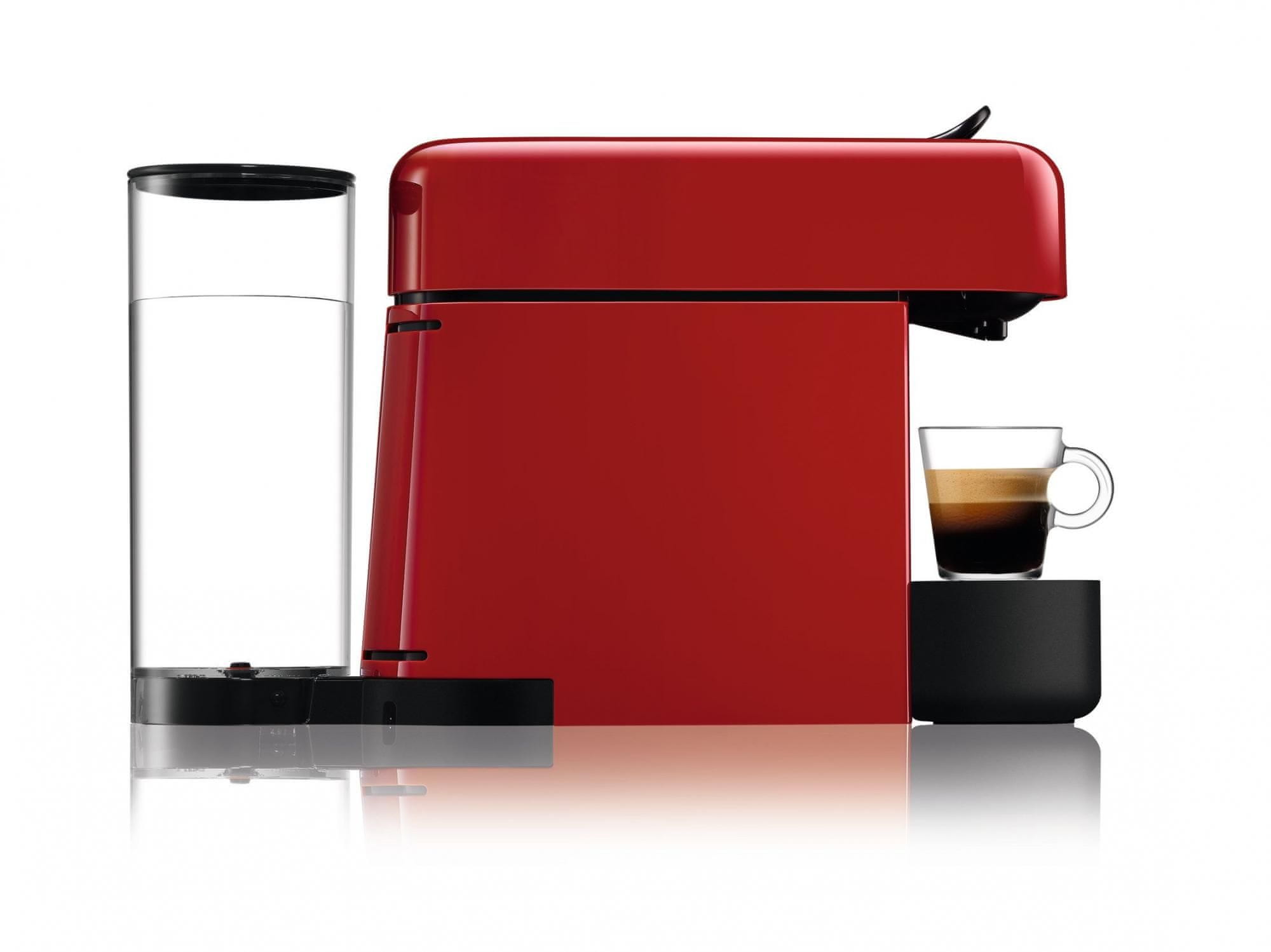  Nespresso De´Longhi Essenza plus, červený EN200.R 