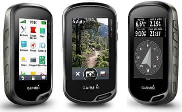 Cyklistická GPS navigace Garmin Oregon 750t PRO, mapy Evropy, GPS, Glonass, navigování, přepočítání trasy, voděodolná