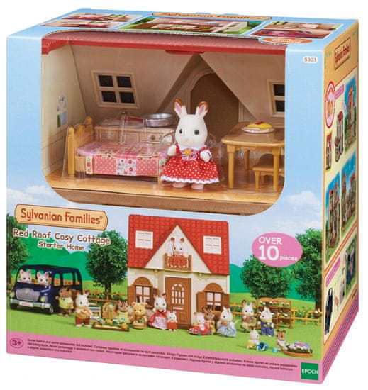 Sylvanian Families Základní dům s červenou střechou