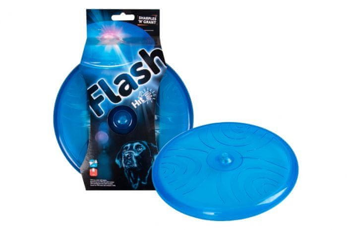 Flamingo Svítící LED frisbee, 20 cm