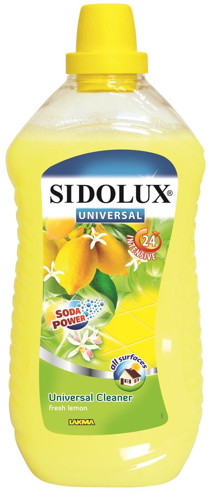 Sidolux Univerzální čistící prostředek Svěží citrón, 1 l