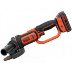 Black+Decker BCG720M1, 18 V, akumulátorová úhlová bruska