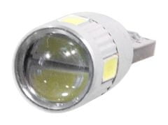 Compass Žárovka 6 SMD LED 12V T10 s rezistorem CAN-BUS ready bílá