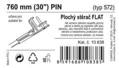 Compass Stěrač FLAT BULK (PIN) 30"/750mm