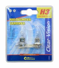 Compass Žárovka 12V H3 55W Pk22s blister 2ks