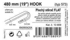 Compass Stěrač FLAT BULK (HOOK) 19"/480mm