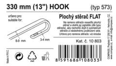 Compass Stěrač FLAT BULK (HOOK) 13"/330mm