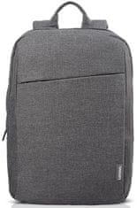 Lenovo Lenovo 15,6” Laptop Casual Backpack B210 GX40Q17227, šedá