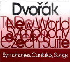 Symfonie, kantáty, písně Antonína Dvořáka (4x CD)