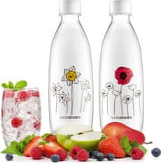 SodaStream Lahev FUSE 2 x 1 l Květiny v zimě