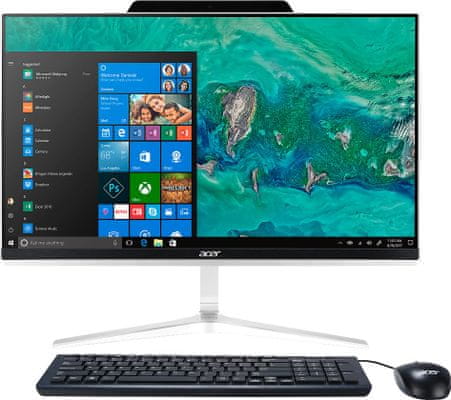 Domácí, kancelářský počítač All-in-One Acer Aspire Z24-891 klávesnice monitor myš počítač v jednom