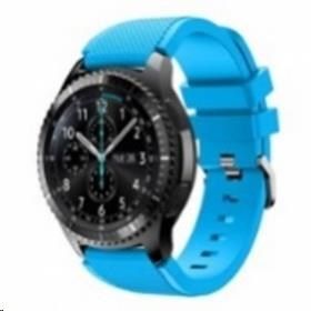 eses Silikonový řemínek nebesky modrý pro Samsung Galaxy Watch 46mm/Samsung Gear S3 1530000388