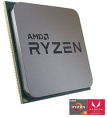 AMD Ryzen 3 3200G, Wraith Stealth hladilnik, 65 W, BOX procesor (YD3200C5FHBOX)