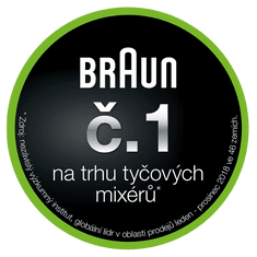 Braun tyčový mixér MultiQuick 1 MQ 100 Soup Tribute
