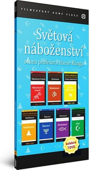 Komplet Světová náboženství očima profesora Hanse Künga /papírové pošetky/ (7DVD)