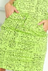 Numoco Dámské šaty 13-35, zelená, XS