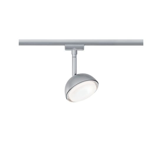 Paulmann PAULMANN URail LED-spot Hemi matný chrom 230V kov/umělá hmota 955.08 P 95508 95508