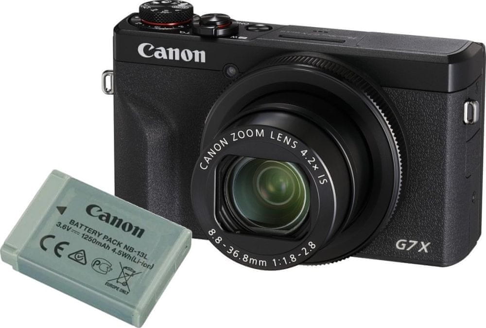 Canon PowerShot G7 X Mark III Battery Kit Black (3637C014)