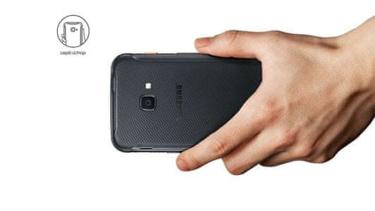 Samsung Galaxy XCover 4s, odolný telefon, vojenská odolnost, pogumovaný, protiskluzový